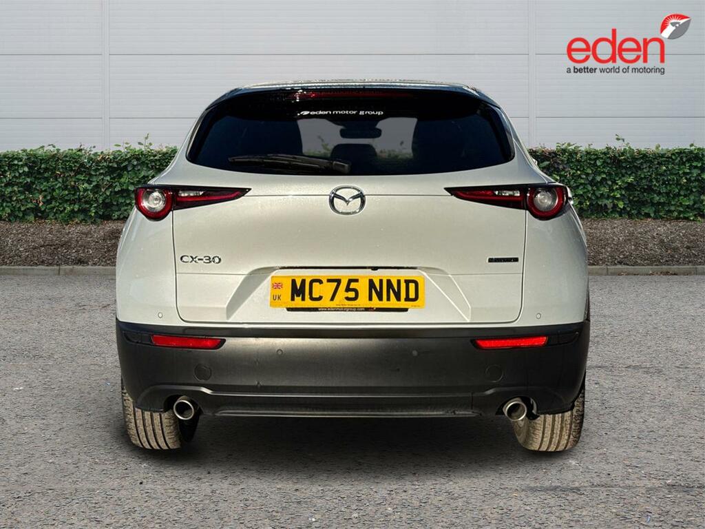Mazda CX-30 2.5 E-skyactiv G Mhev 140 Exclusive-line White #6