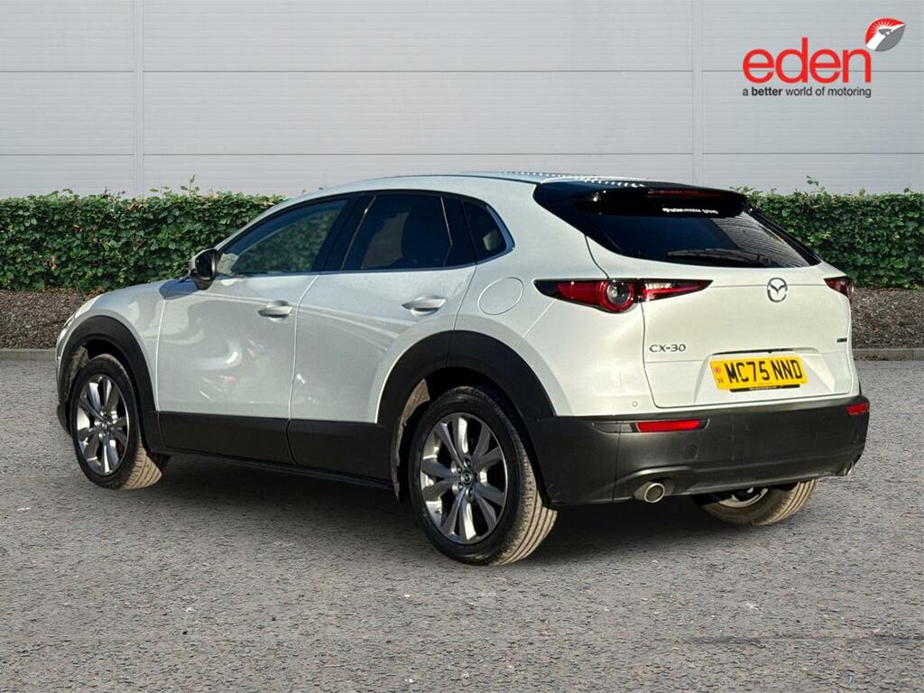 Mazda CX-30 2.5 E-skyactiv G Mhev 140 Exclusive-line White #5