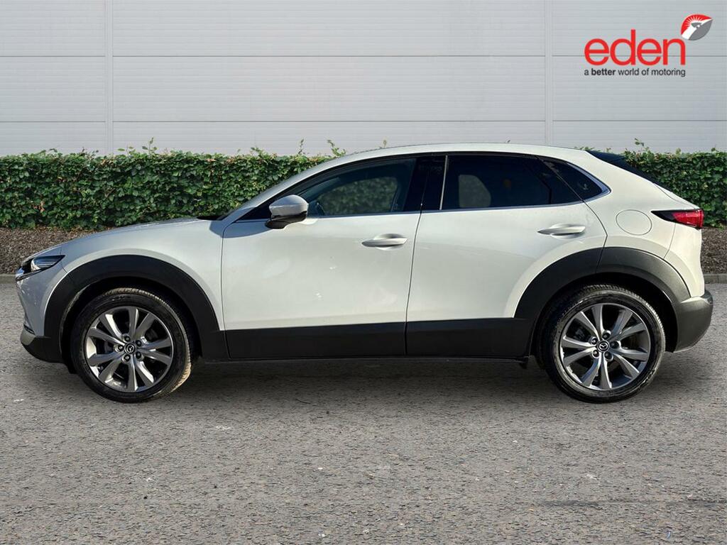 Mazda CX-30 2.5 E-skyactiv G Mhev 140 Exclusive-line White #4