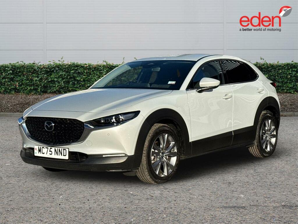 Mazda CX-30 2.5 E-skyactiv G Mhev 140 Exclusive-line White #3