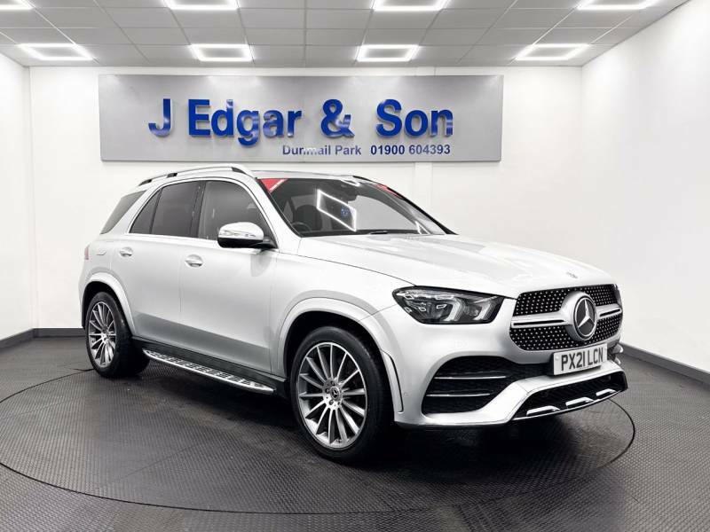 Mercedes-Benz GLE Class Gle 300D 4Matic Amg Line Prem 9G-tronic 7 St Silver