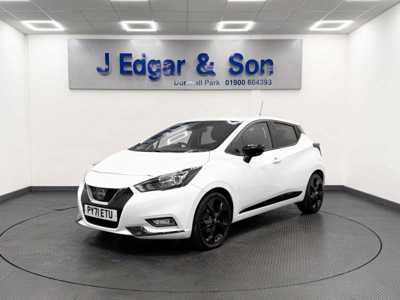 Nissan Micra 1.0 Ig-t 92 N-sport White #3