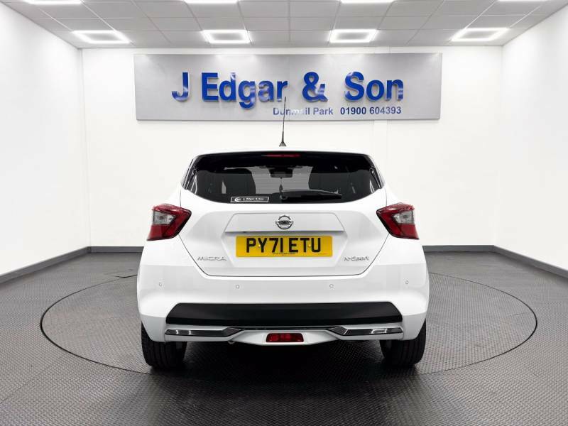 Nissan Micra 1.0 Ig-t 92 N-sport White #6