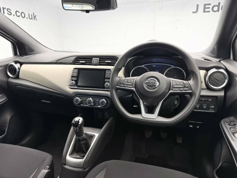 Nissan Micra 1.0 Ig-t 92 Acenta White #2