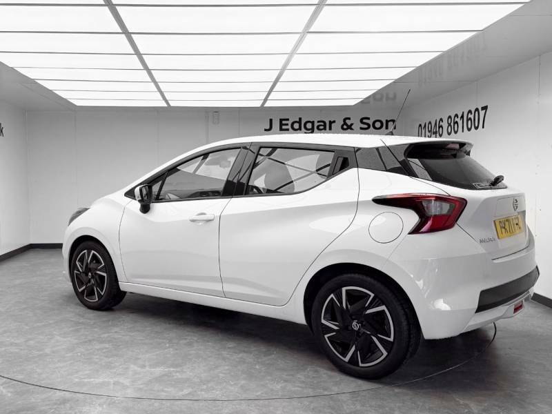 Nissan Micra 1.0 Ig-t 92 Acenta White #4