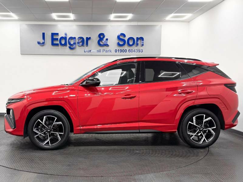Hyundai Tucson 1.6T Hybrid N Line Red #4