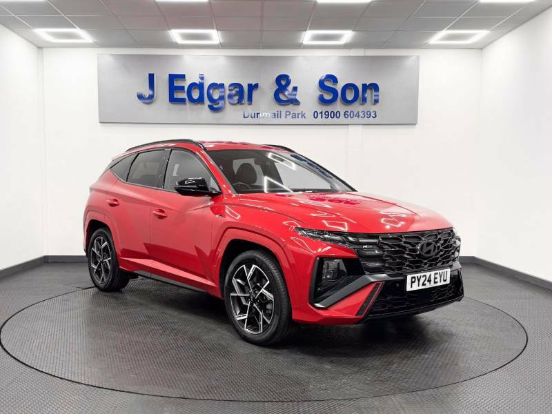 Hyundai Tucson 1.6T Hybrid N Line Red