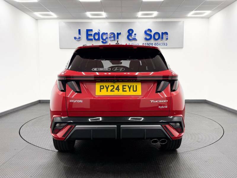 Hyundai Tucson 1.6T Hybrid N Line Red #6