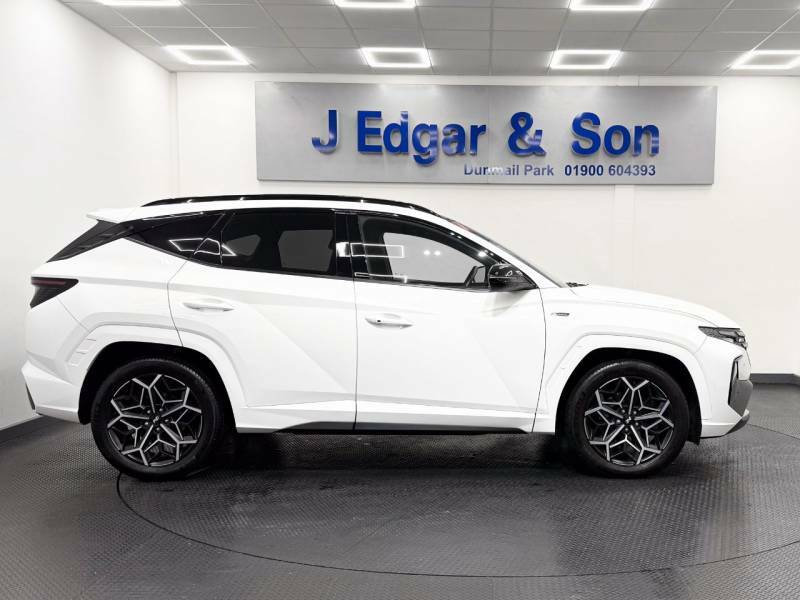 Hyundai Tucson 1.6 Tgdi Hybrid 230 N Line S 2Wd White #6