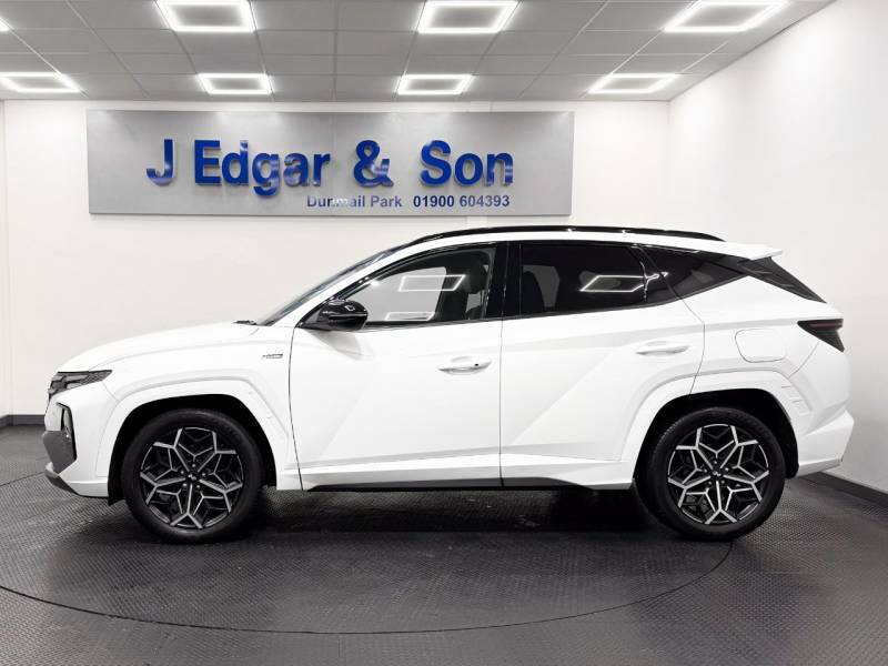 Hyundai Tucson 1.6 Tgdi Hybrid 230 N Line S 2Wd White #4