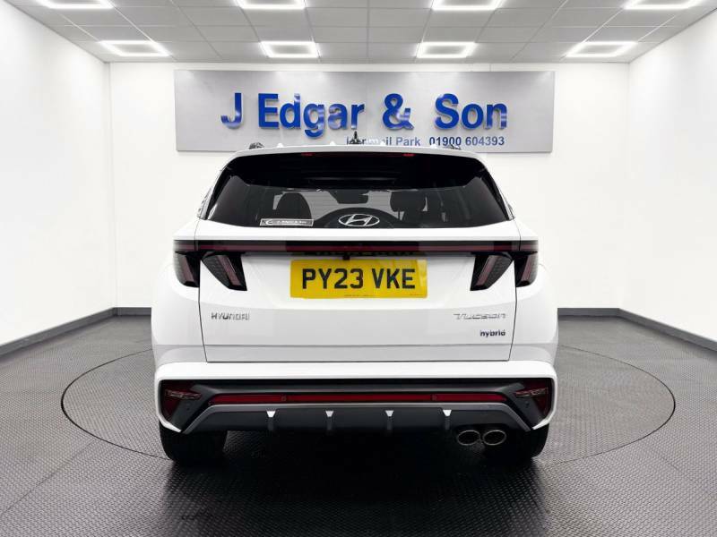 Hyundai Tucson 1.6 Tgdi Hybrid 230 N Line S 2Wd White #5