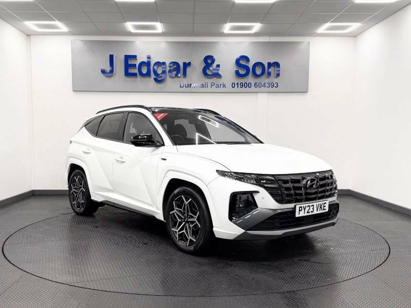 Hyundai Tucson 1.6 Tgdi Hybrid 230 N Line S 2Wd White
