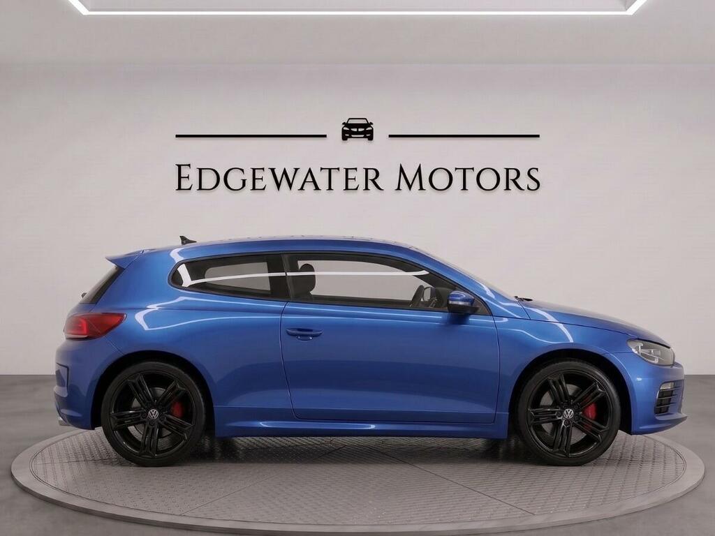 Volkswagen Scirocco R-line Blue #4