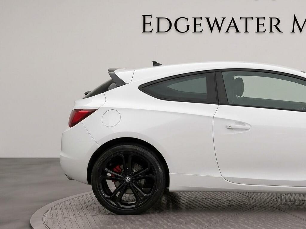 Vauxhall Astra GTC 16V Limited Edition Coupe White #29
