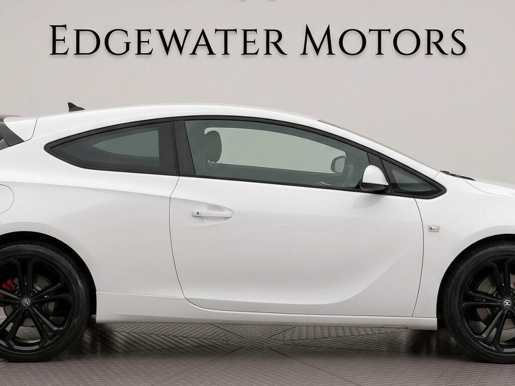 Vauxhall Astra GTC 16V Limited Edition Coupe White #24