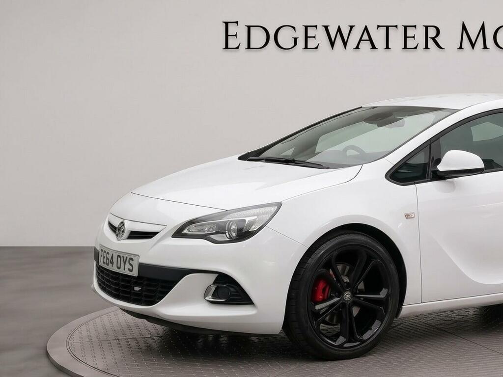 Vauxhall Astra GTC 16V Limited Edition Coupe White #7