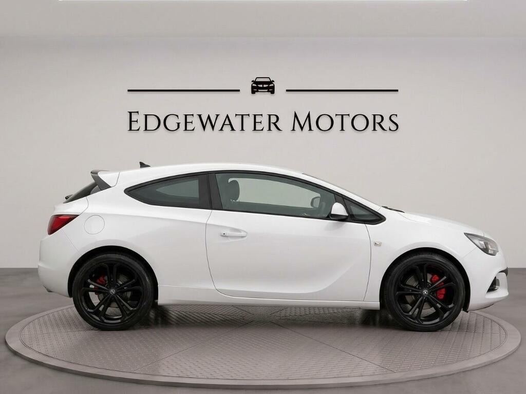 Vauxhall Astra GTC 16V Limited Edition Coupe White #19
