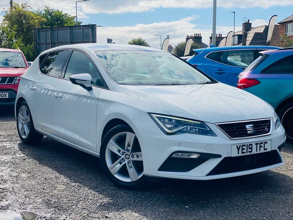 Seat Leon 1.5 Tsi Evo Fr Fsh T.belt Done 1 Pre Owner White