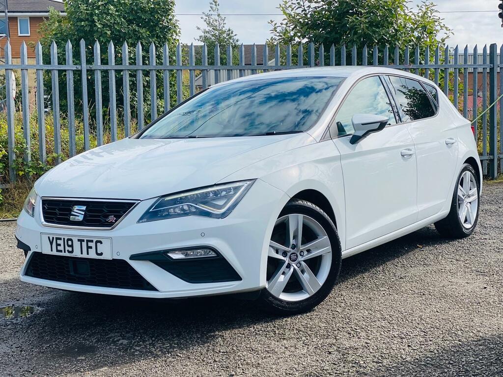 Seat Leon 1.5 Tsi Evo Fr Fsh T.belt Done 1 Pre Owner White #3