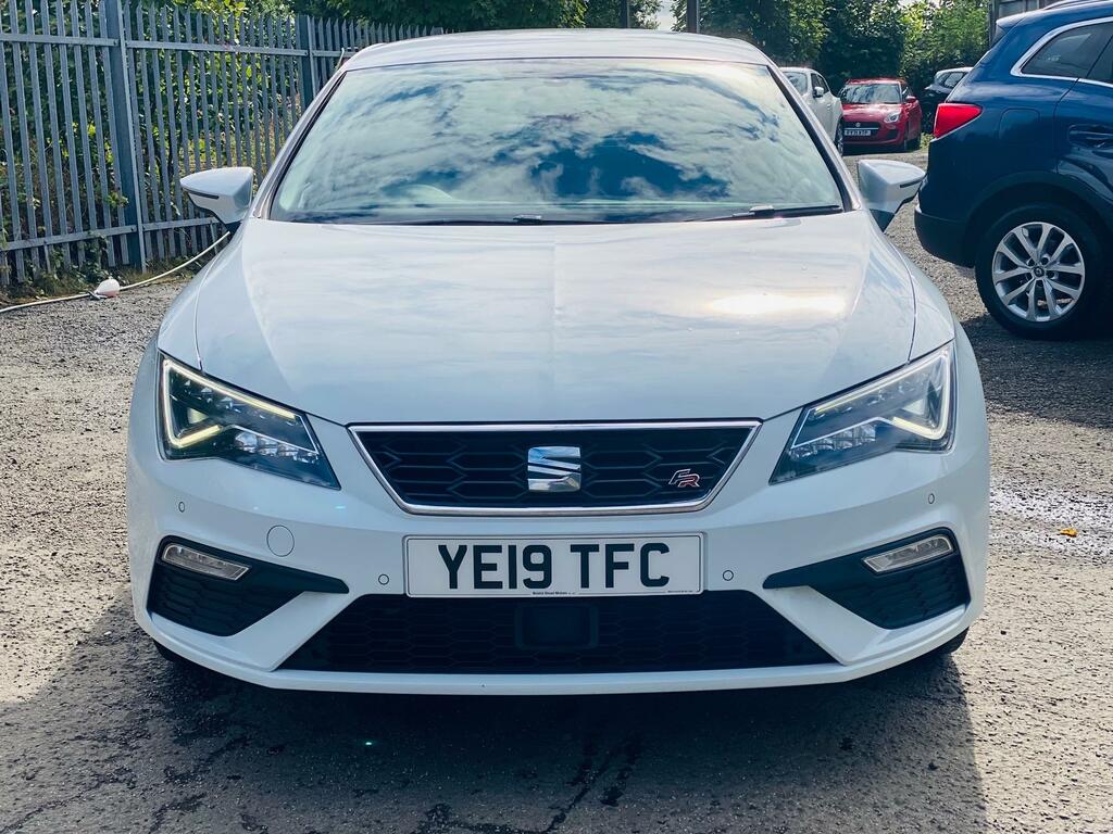 Seat Leon 1.5 Tsi Evo Fr Fsh T.belt Done 1 Pre Owner White #2