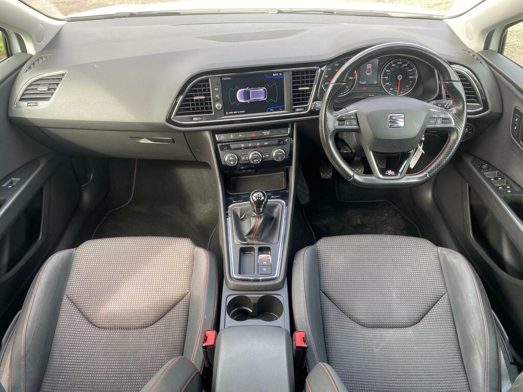 Seat Leon 1.5 Tsi Evo Fr Fsh T.belt Done 1 Pre Owner White #4