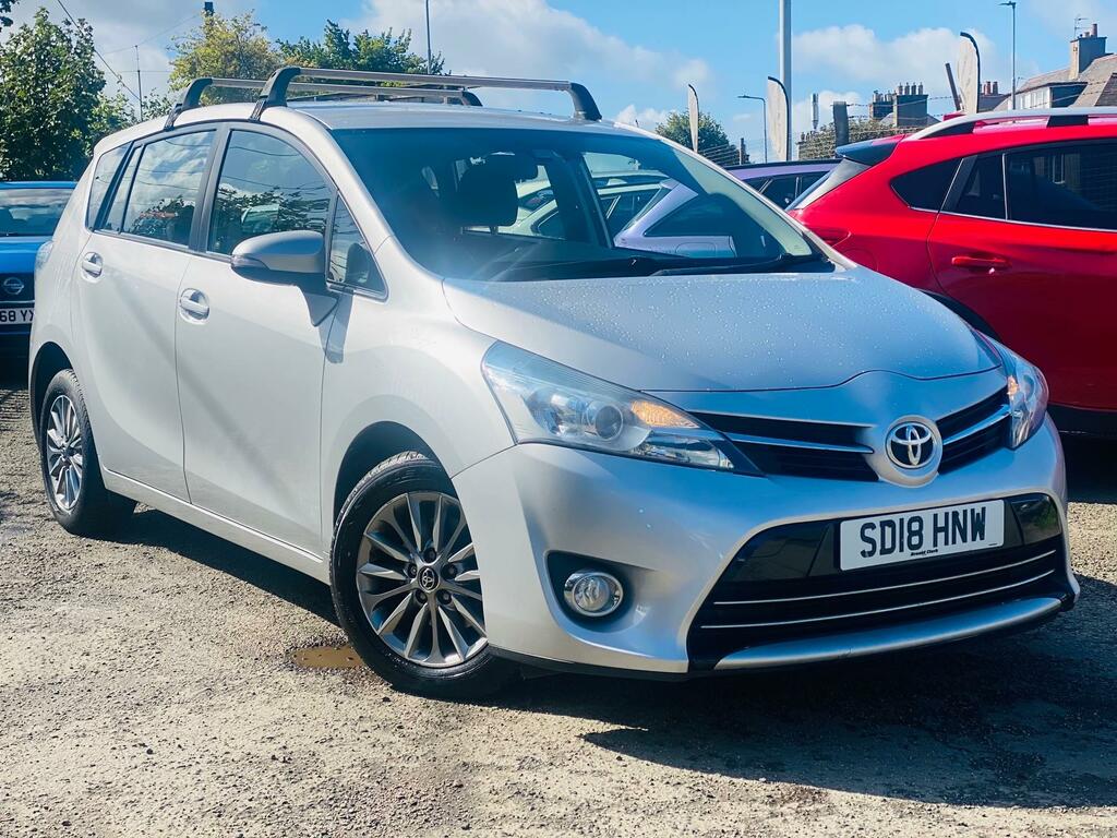 Toyota Verso 1.6 D-4d Icon Mpv 7 Seater Ulez Free 1 Owner Fsh Silver