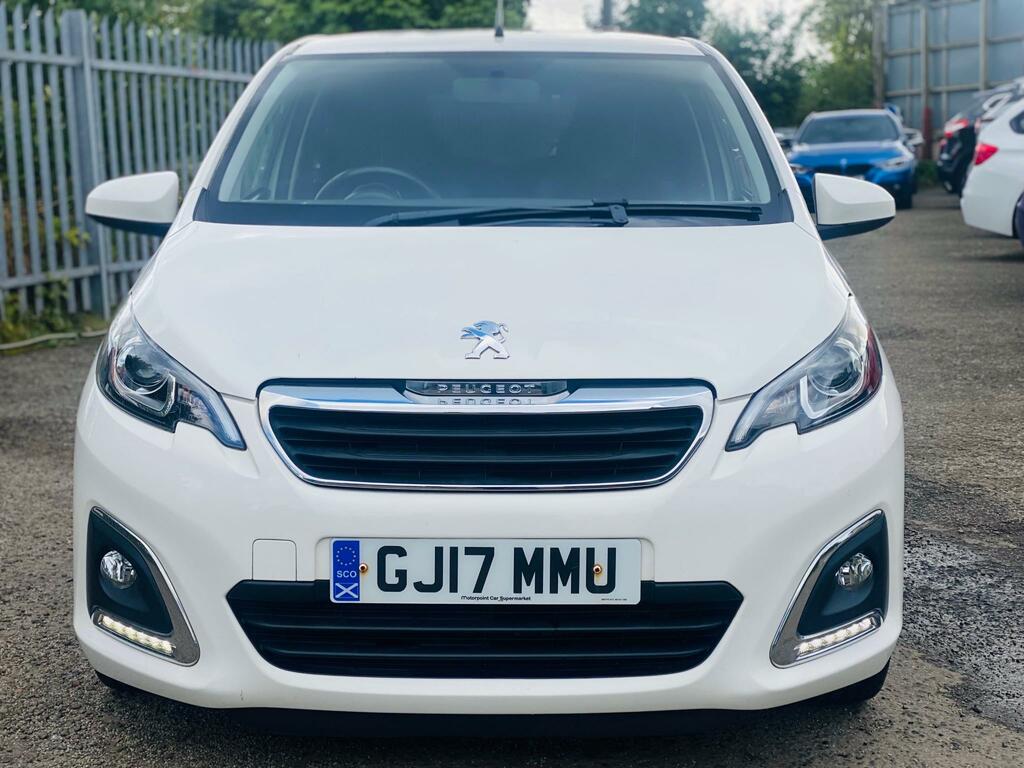 Peugeot 108 1.2 Puretech Allure 44K Miles Fsh Ulez Free White #2