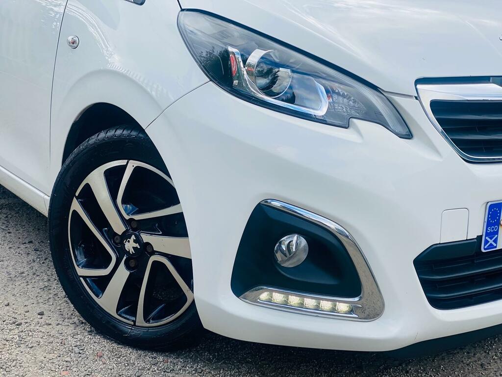 Peugeot 108 1.2 Puretech Allure 44K Miles Fsh Ulez Free White #4