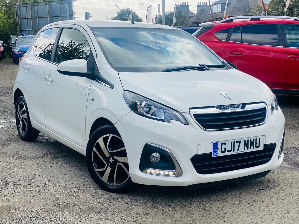 Peugeot 108 1.2 Puretech Allure 44K Miles Fsh Ulez Free White