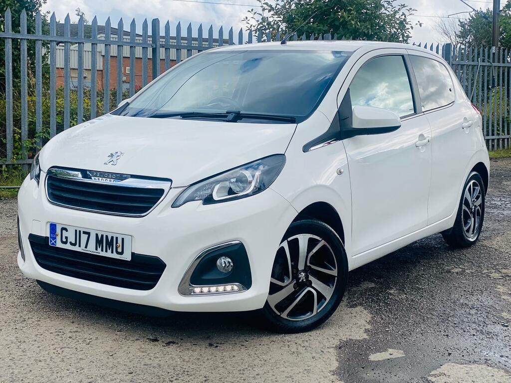 Peugeot 108 1.2 Puretech Allure 44K Miles Fsh Ulez Free White #3