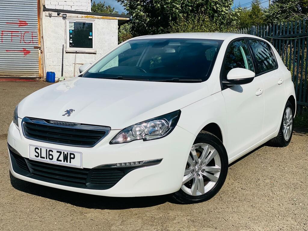 Peugeot 308 1.6 Bluehdi Active Ulez Free Fsh T.blet Done 20 Ta White #3