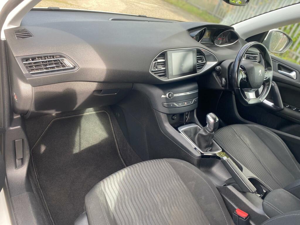 Peugeot 308 1.6 Bluehdi Active Ulez Free Fsh T.blet Done 20 Ta White #6
