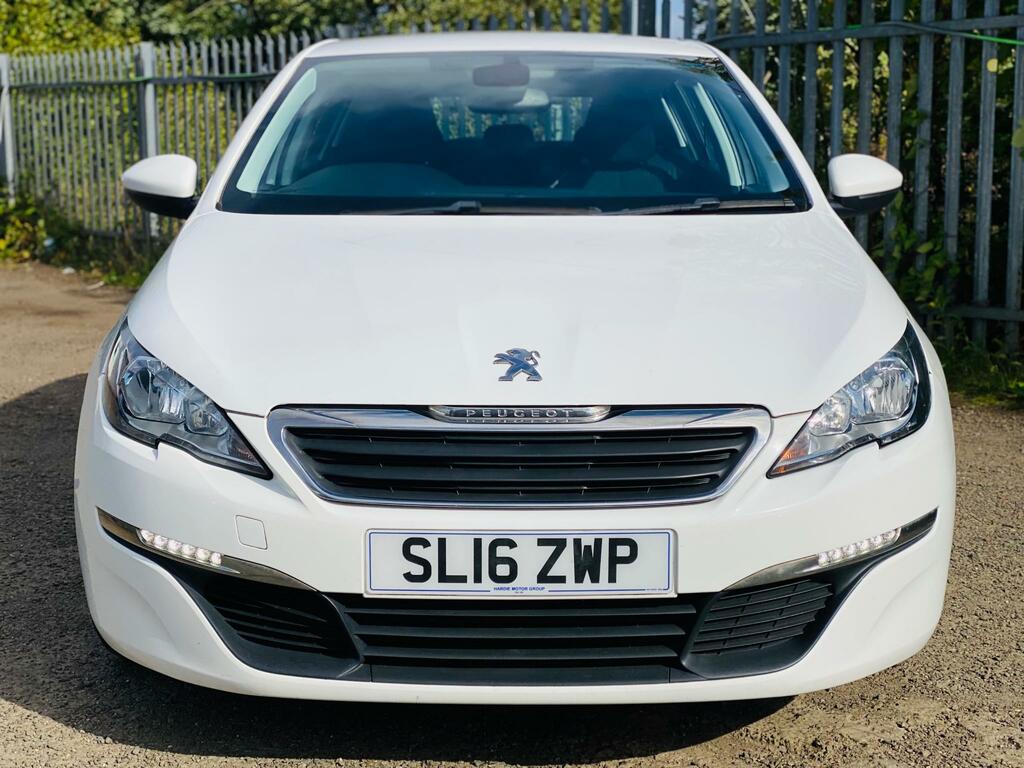 Peugeot 308 1.6 Bluehdi Active Ulez Free Fsh T.blet Done 20 Ta White #2