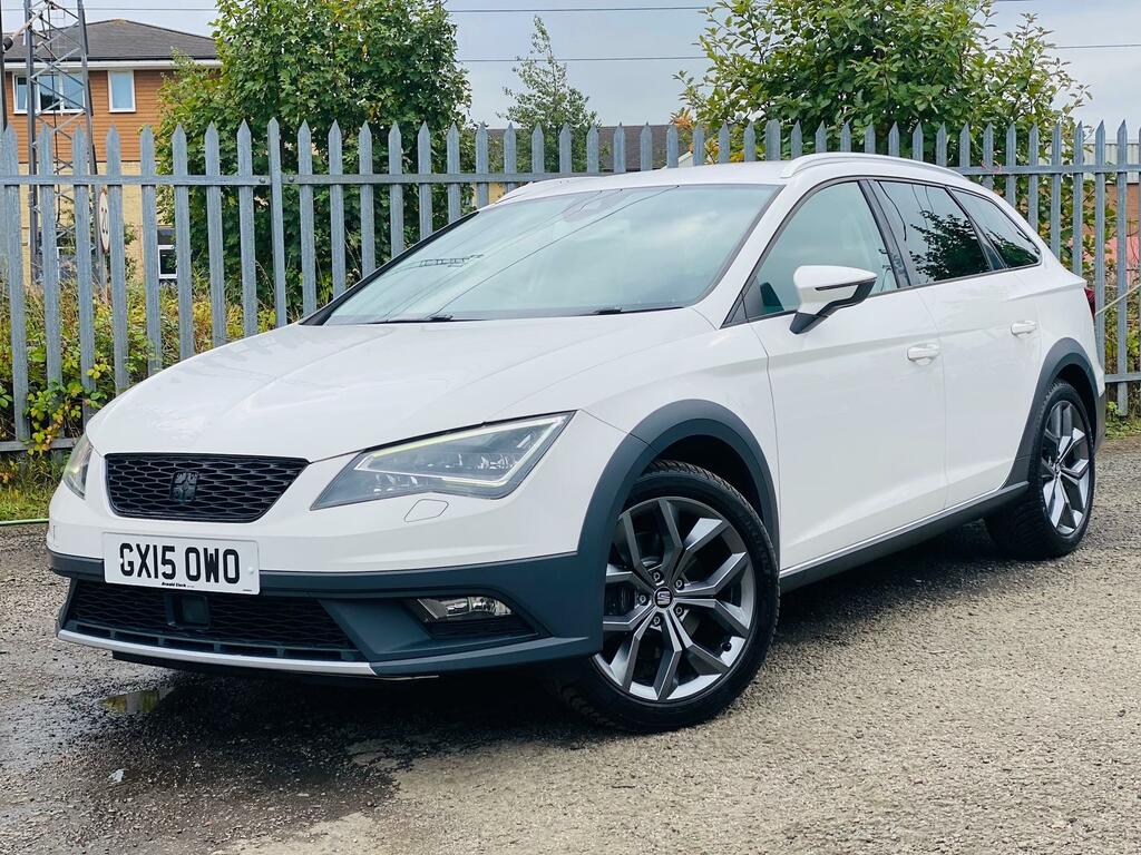 Seat Leon 2.0 Tdi X-perience Se Sport 4Wd Estate F White #3
