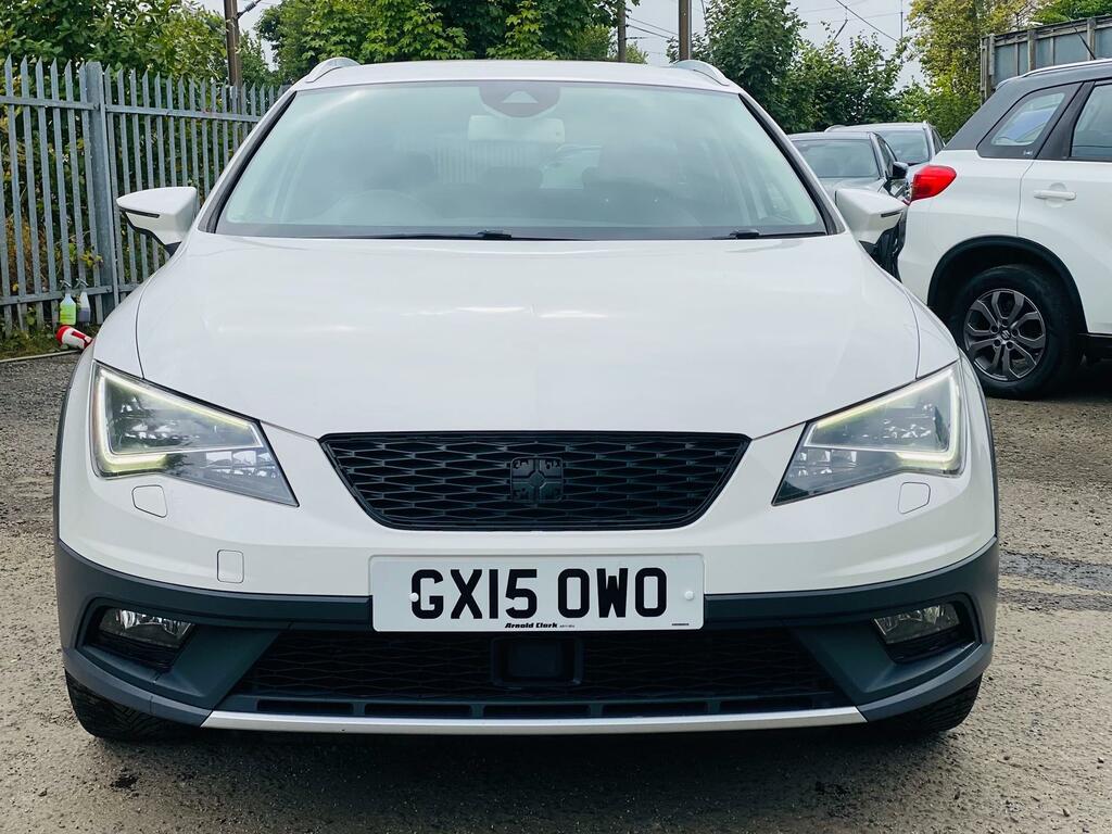 Seat Leon 2.0 Tdi X-perience Se Sport 4Wd Estate F White #2