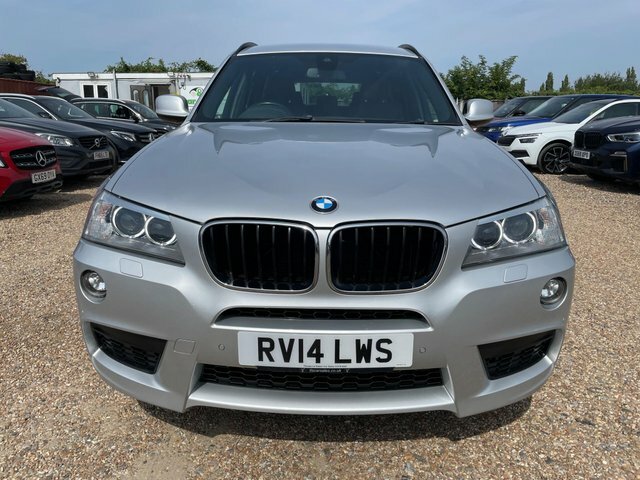 BMW X3 2.0 20D M Sport Xdrive Euro 5 Ss Silver #2