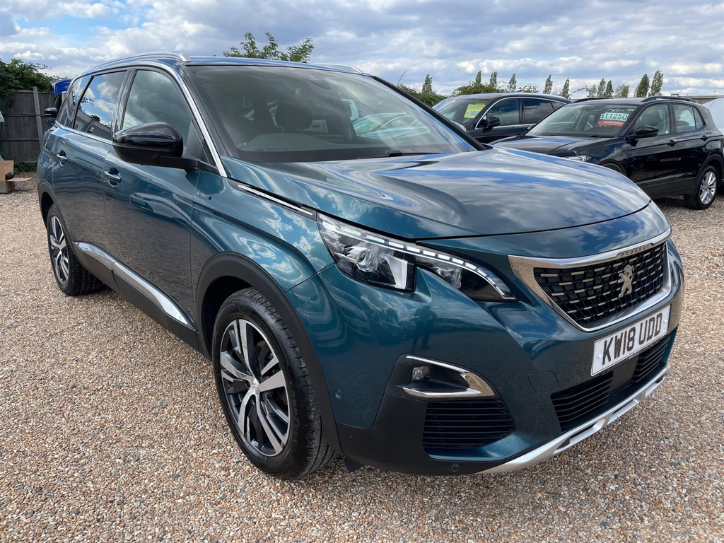Peugeot 5008 1.6 Thp Gt Line Eat Euro 6 Ss Green