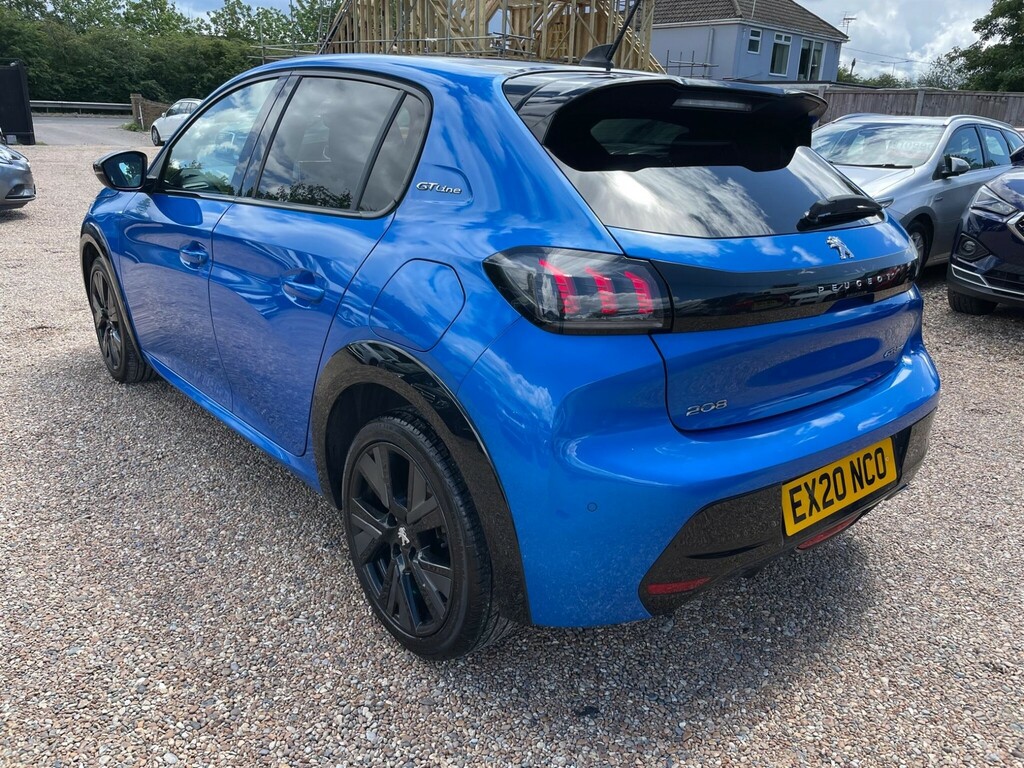 Peugeot 208 1.2 Puretech Gt Line Eat Euro 6 Ss Blue #5
