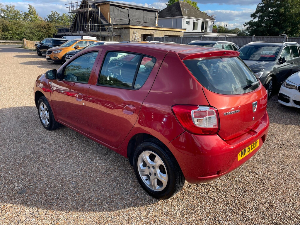 Dacia Sandero 1.2 Laureate Euro 5 Red #5