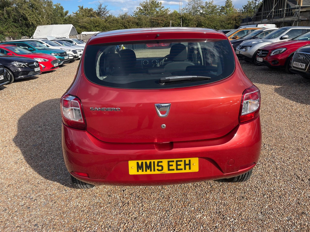 Dacia Sandero 1.2 Laureate Euro 5 Red #6