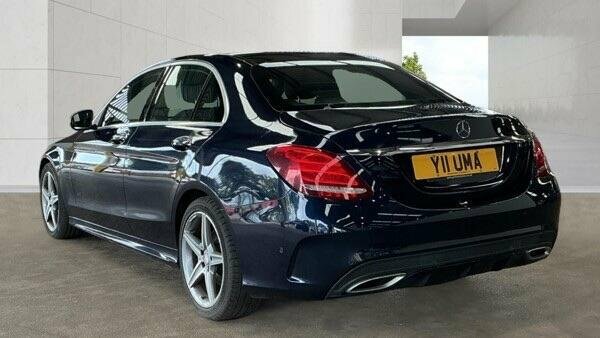 Mercedes-Benz C Class 2.1 C220d Amg Line Premium Plus 7G-tronic Euro Blue #3