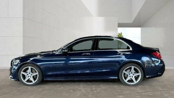 Mercedes-Benz C Class 2.1 C220d Amg Line Premium Plus 7G-tronic Euro Blue #6