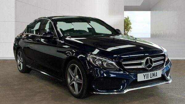 Mercedes-Benz C Class 2.1 C220d Amg Line Premium Plus 7G-tronic Euro Blue