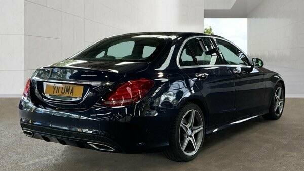 Mercedes-Benz C Class 2.1 C220d Amg Line Premium Plus 7G-tronic Euro Blue #4