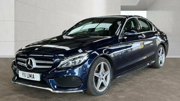 Mercedes-Benz C Class 2.1 C220d Amg Line Premium Plus 7G-tronic Euro Blue #2