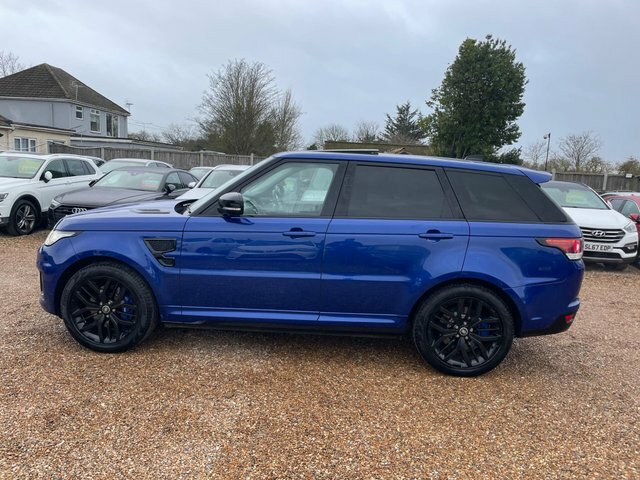 Land Rover Range Rover Sport 5.0 V8 Svr 4Wd Euro 6 Ss Blue #4
