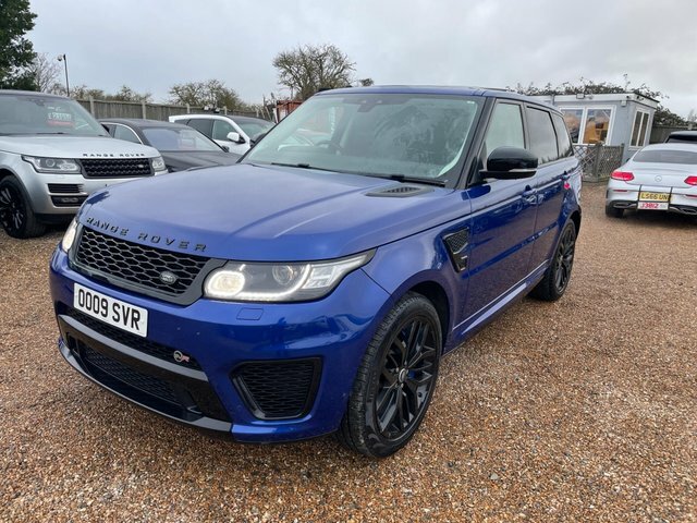 Land Rover Range Rover Sport 5.0 V8 Svr 4Wd Euro 6 Ss Blue #3