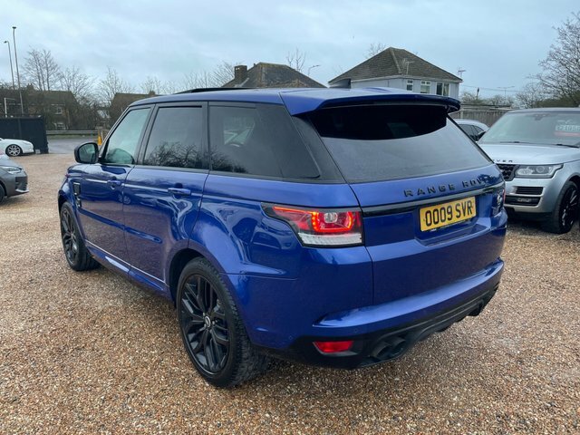 Land Rover Range Rover Sport 5.0 V8 Svr 4Wd Euro 6 Ss Blue #5