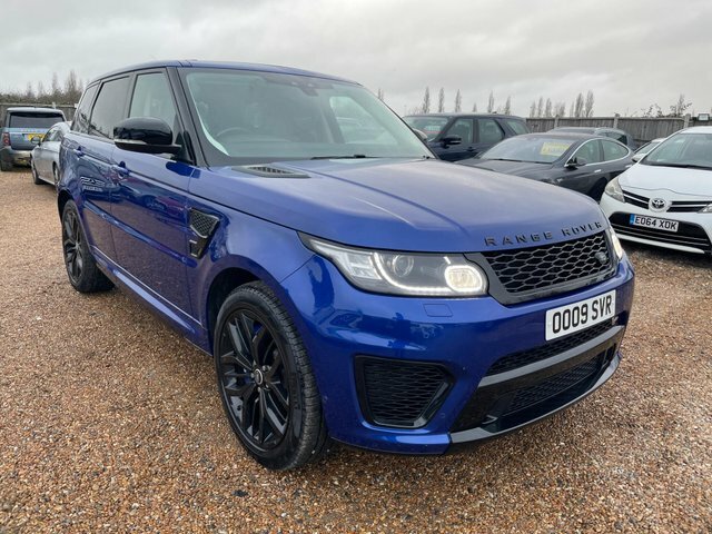 Land Rover Range Rover Sport 5.0 V8 Svr 4Wd Euro 6 Ss Blue