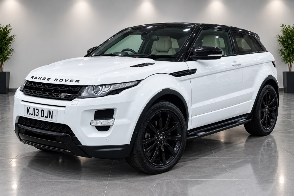 Land Rover Range Rover Evoque Coupe Blue #2